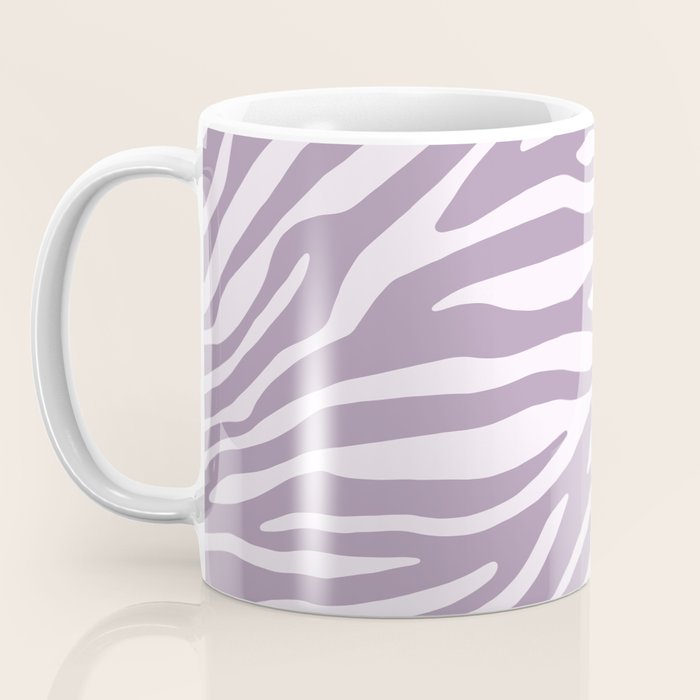 Purple Zebra Animal Print Coffee Mug Gallery Image 3