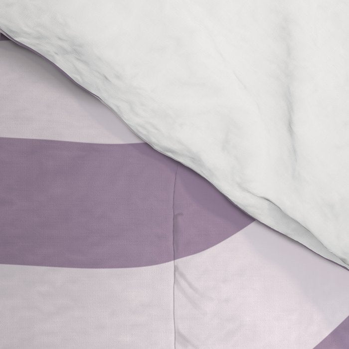 Purple Zebra Animal Print Comforter Gallery Image 4