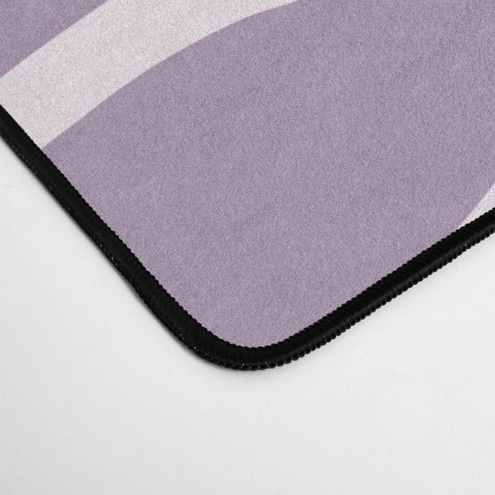 Purple Zebra Animal Print Desk Mat Gallery Image 4