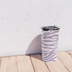 Purple Zebra Animal Print Travel Mug Gallery Image 4