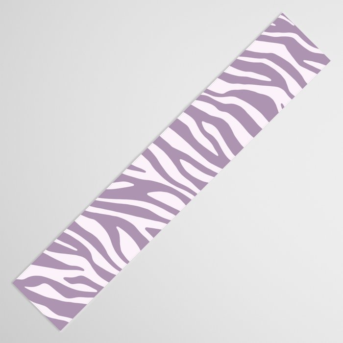 Purple Zebra Animal Print Table Runner Gallery Image 3