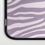 Purple Zebra Animal Print Laptop Sleeve Gallery Image 3