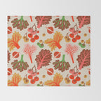 FARMFOLK SALAD Throw Blanket Gallery Image 2