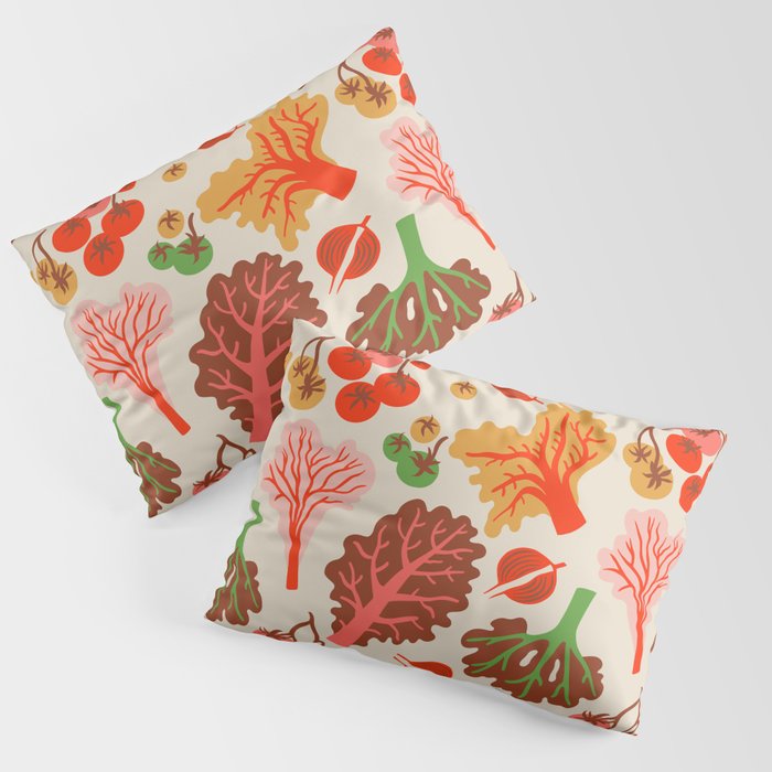 FARMFOLK SALAD Pillow Sham Gallery Image 1