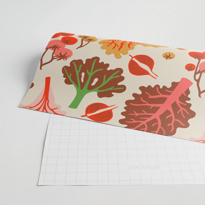 FARMFOLK SALAD Wrapping Paper Gallery Image 2