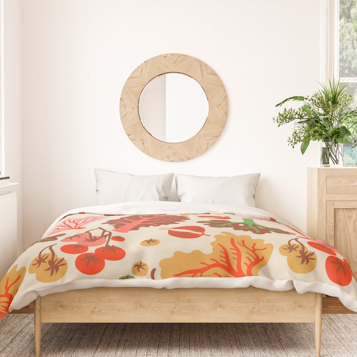FARMFOLK SALAD Duvet Cover Gallery Image 3