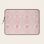 Eloise Print in Pink Laptop Sleeve Gallery Image 1