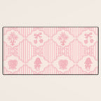 Eloise Print in Pink Desk Mat Gallery Image 3