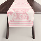 Eloise Print in Pink Table Runner Gallery Image 1