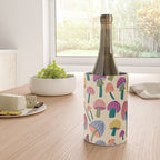 Retro Mushroom - pattern  Wine Chiller Gallery Image 4