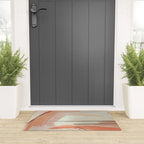 Aly [3]: minimal | pinks | white | black | mixed media | abstract | ink | watercolor | wall art Welcome Mat Gallery Image 3