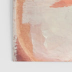 Aly [3]: minimal | pinks | white | black | mixed media | abstract | ink | watercolor | wall art Poster Gallery Image 3