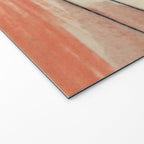 Aly [3]: minimal | pinks | white | black | mixed media | abstract | ink | watercolor | wall art Welcome Mat Gallery Image 2