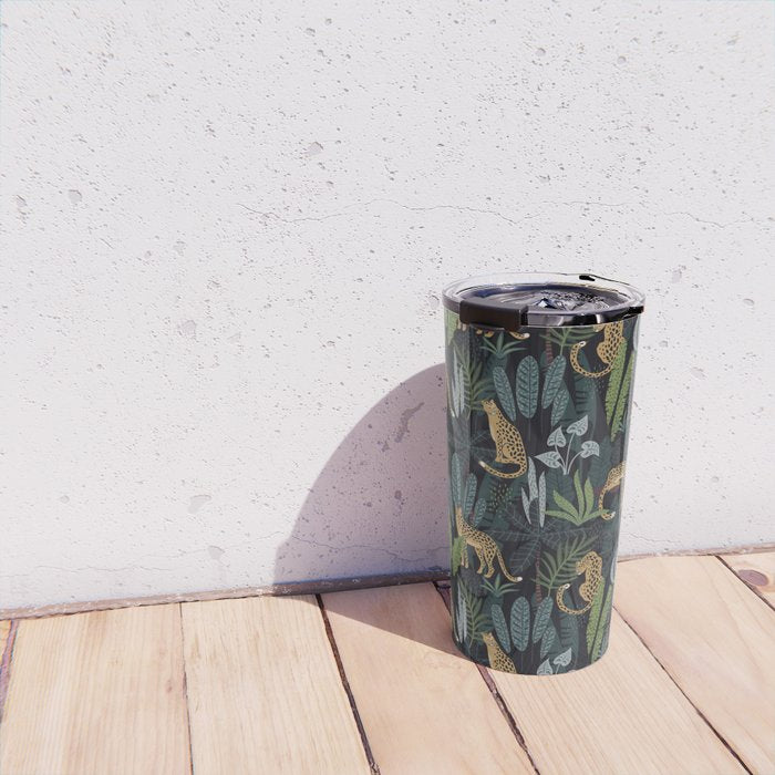 Wild Cheetah Prints Travel Mug Gallery Image 4