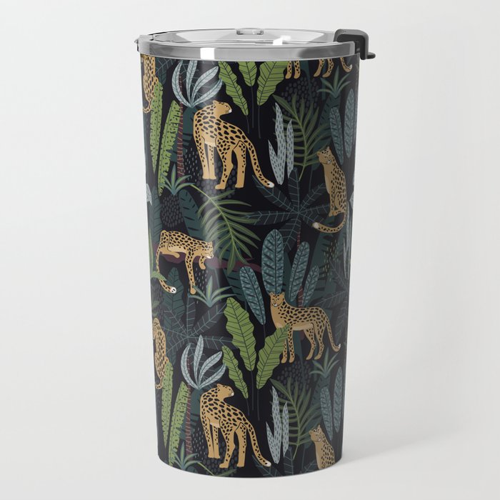 Wild Cheetah Prints Travel Mug Gallery Image 2