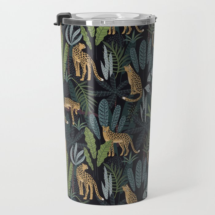 Wild Cheetah Prints Travel Mug Gallery Image 3