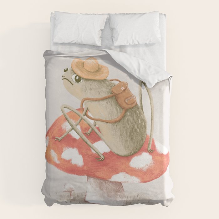 Awkward Toad Ready for Adventure Duvet Cover Gallery Image 6