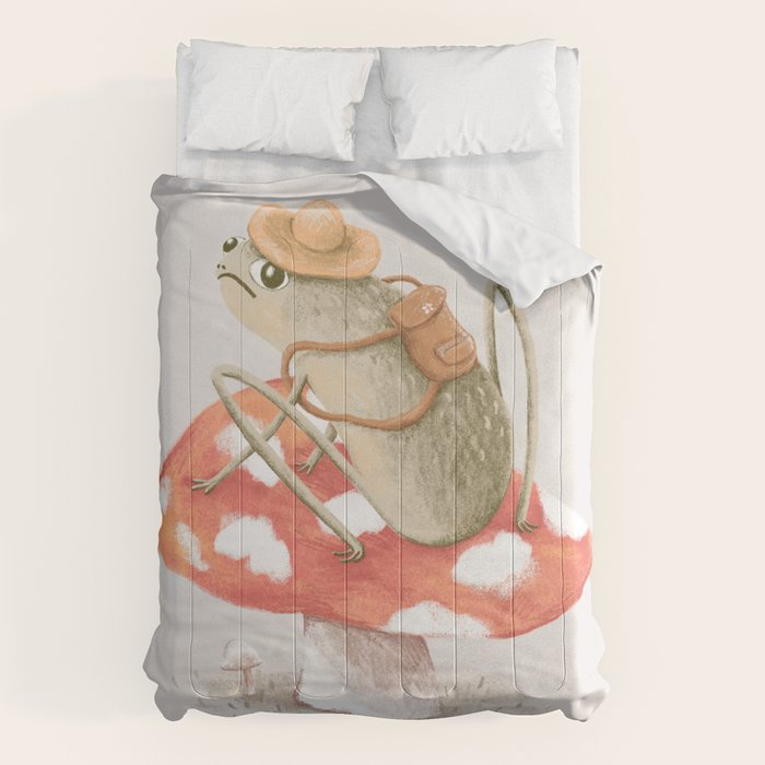 Awkward Toad Ready for Adventure Comforter Gallery Image 6