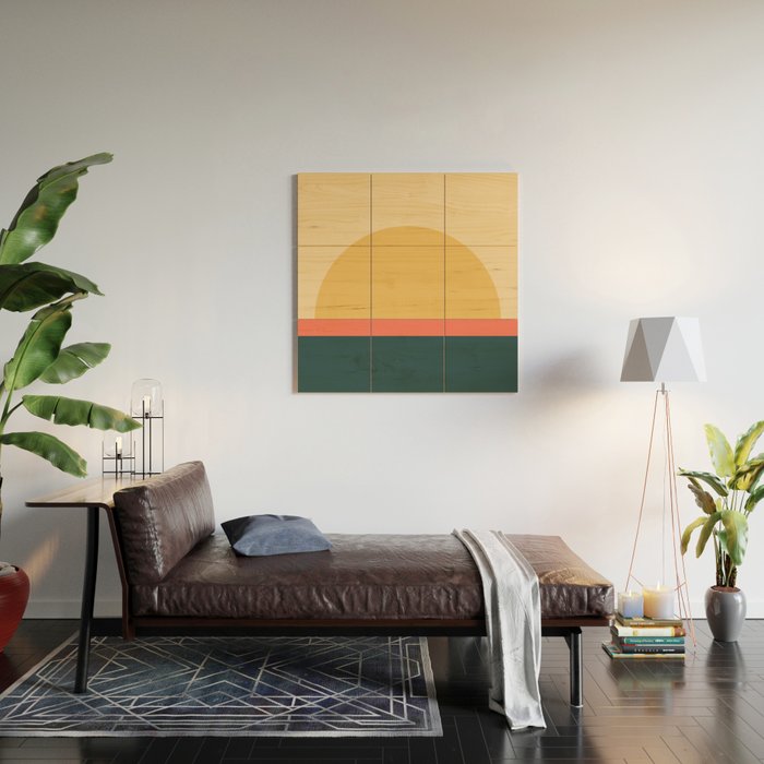 Sunseeker 06 Wood Wall Art Gallery Image 2