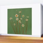 Wild Daisy Flowers 5 Wall Mural Gallery Image 2