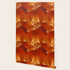 Leaves in Terracotta Color #decor #society6 #buyart Wallpaper Gallery Image 2