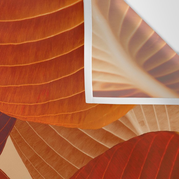 Leaves in Terracotta Color #decor #society6 #buyart Wall Tapestry Gallery Image 3