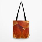 Leaves in Terracotta Color #decor #society6 #buyart Tote Bag Gallery Image 2