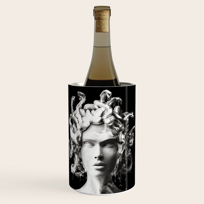 Silver Medusa Wine Chiller Gallery Image 1