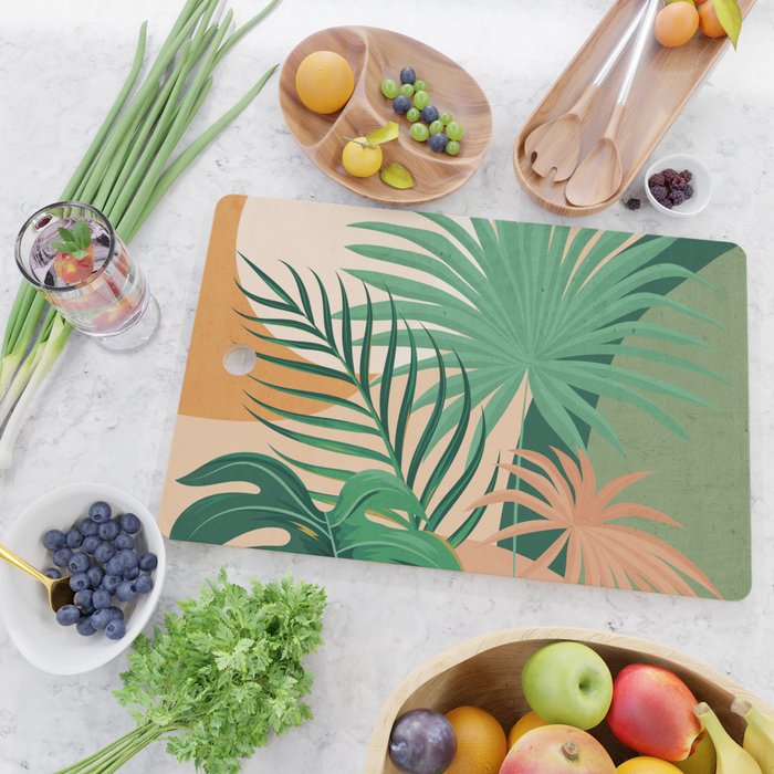 Jungle Abstract 3 Cutting Board Gallery Image 2