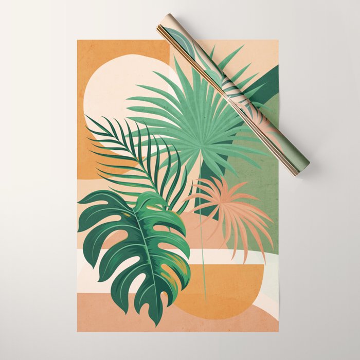 Jungle Abstract 3 Wrapping Paper Gallery Image 1