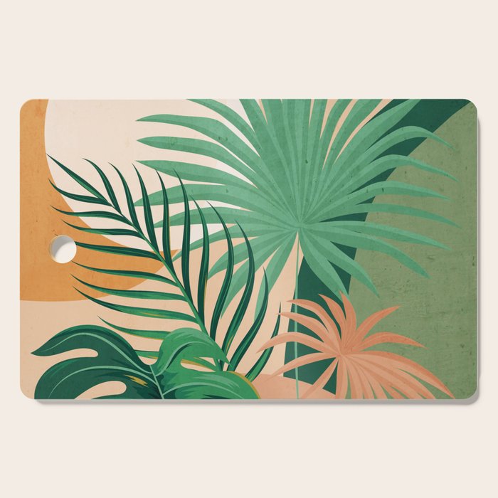Jungle Abstract 3 Cutting Board