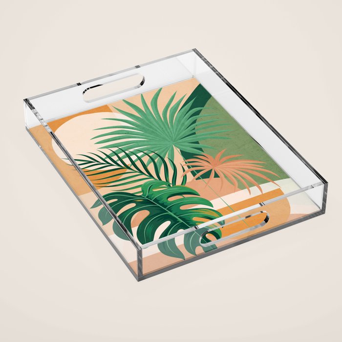 Jungle Abstract 3 Acrylic Tray Gallery Image 1