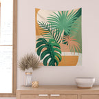 Jungle Abstract 3 Wall Tapestry Gallery Image 2
