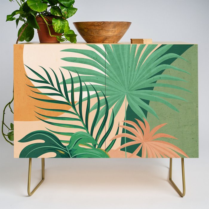 Jungle Abstract 3 Credenza Gallery Image 1
