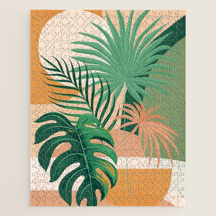 Jungle Abstract 3 Jigsaw Puzzle Gallery Image 1