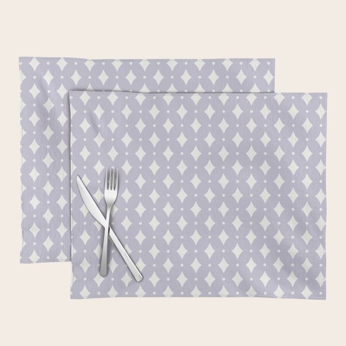 Vintage Stars II Lilac Placemat Gallery Image 1