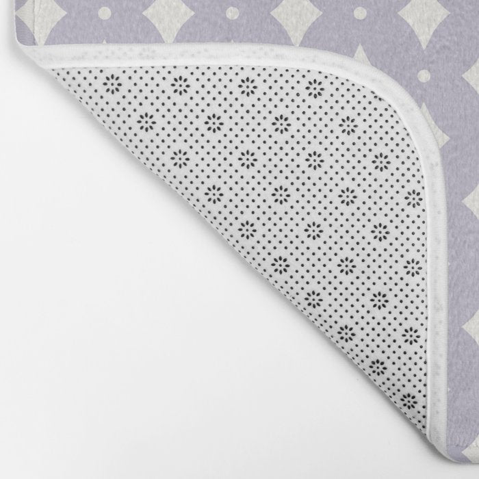 Vintage Stars II Lilac Bath Mat Gallery Image 2