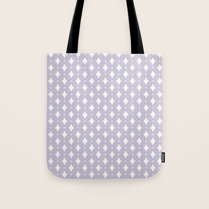 Vintage Stars II Lilac Tote Bag Gallery Image 1