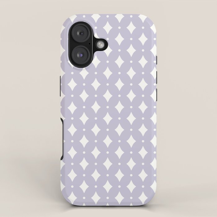 Vintage Stars II Lilac iPhone Case Gallery Image 1