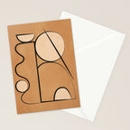 Abstract Minimal Shapes 217 Stationery Card Gallery Image 2