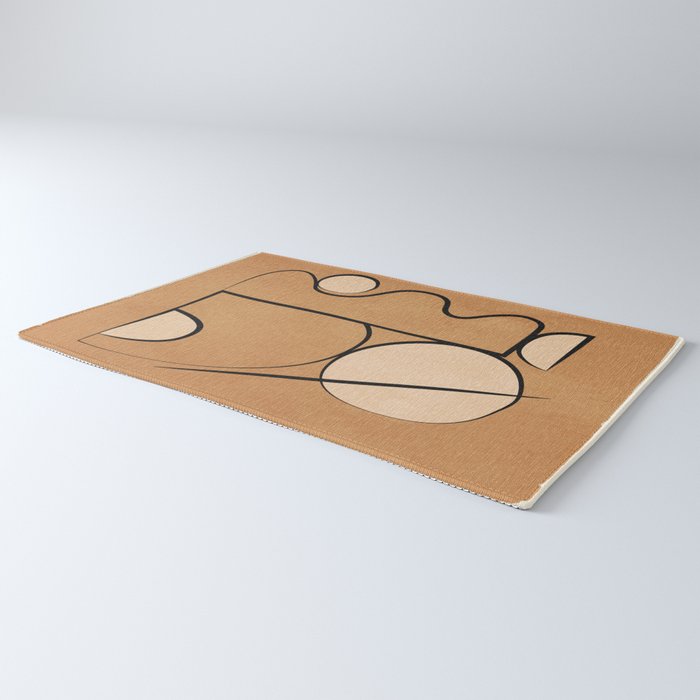Abstract Minimal Shapes 217 Rug Gallery Image 3