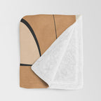 Abstract Minimal Shapes 217 Throw Blanket Gallery Image 3