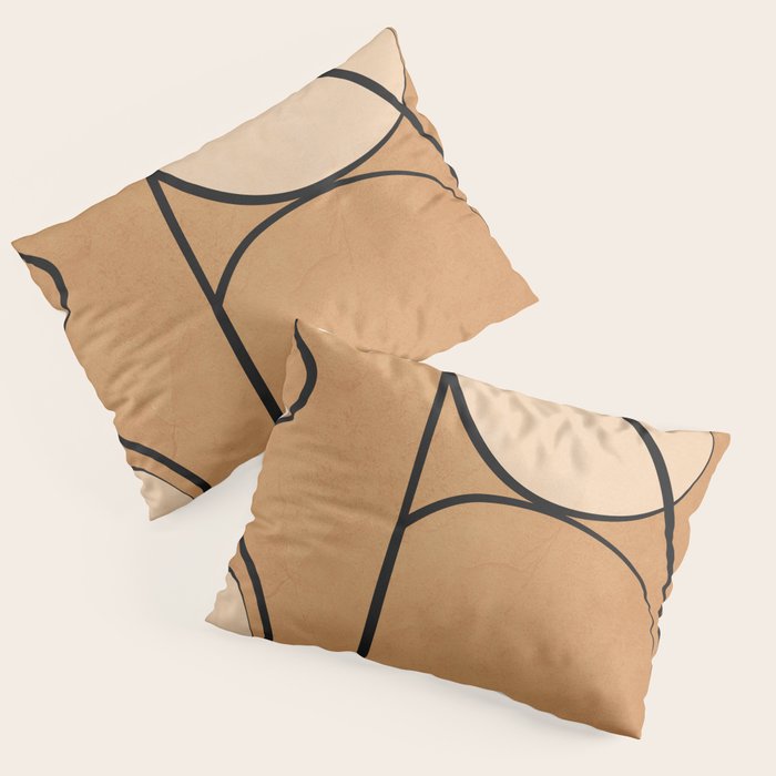 Abstract Minimal Shapes 217 Pillow Sham Gallery Image 3