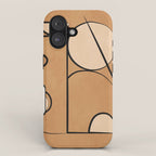 Abstract Minimal Shapes 217 iPhone Case Gallery Image 1