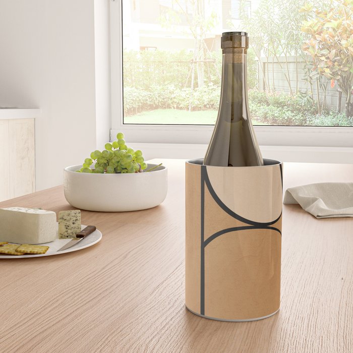 Abstract Minimal Shapes 217 Wine Chiller Gallery Image 4