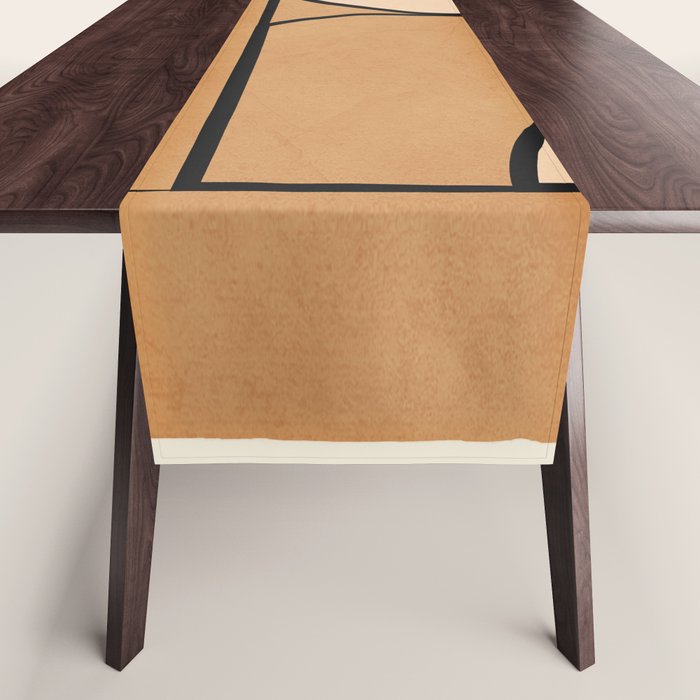 Abstract Minimal Shapes 217 Table Runner Gallery Image 1