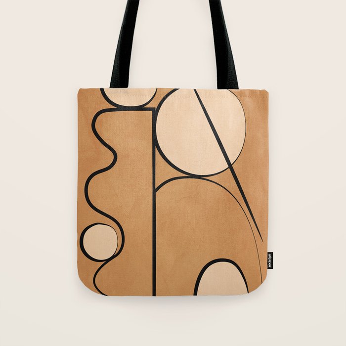 Abstract Minimal Shapes 217 Tote Bag Gallery Image 1