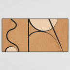 Abstract Minimal Shapes 217 Desk Mat Gallery Image 3