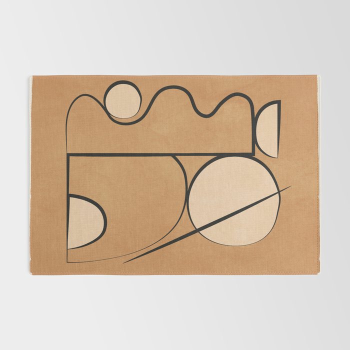 Abstract Minimal Shapes 217 Rug Gallery Image 2