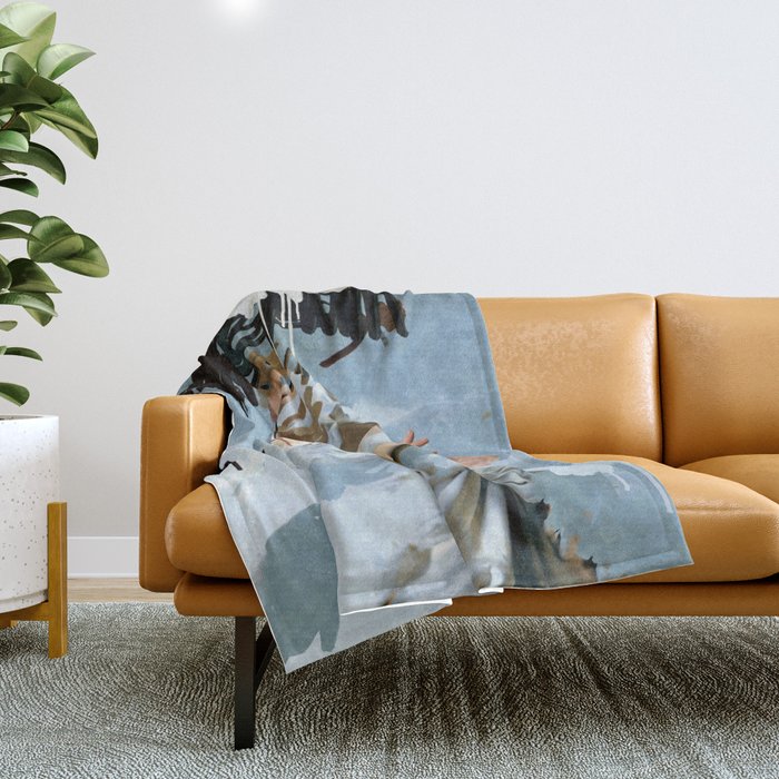 Harmony 5 Throw Blanket Gallery Image 1